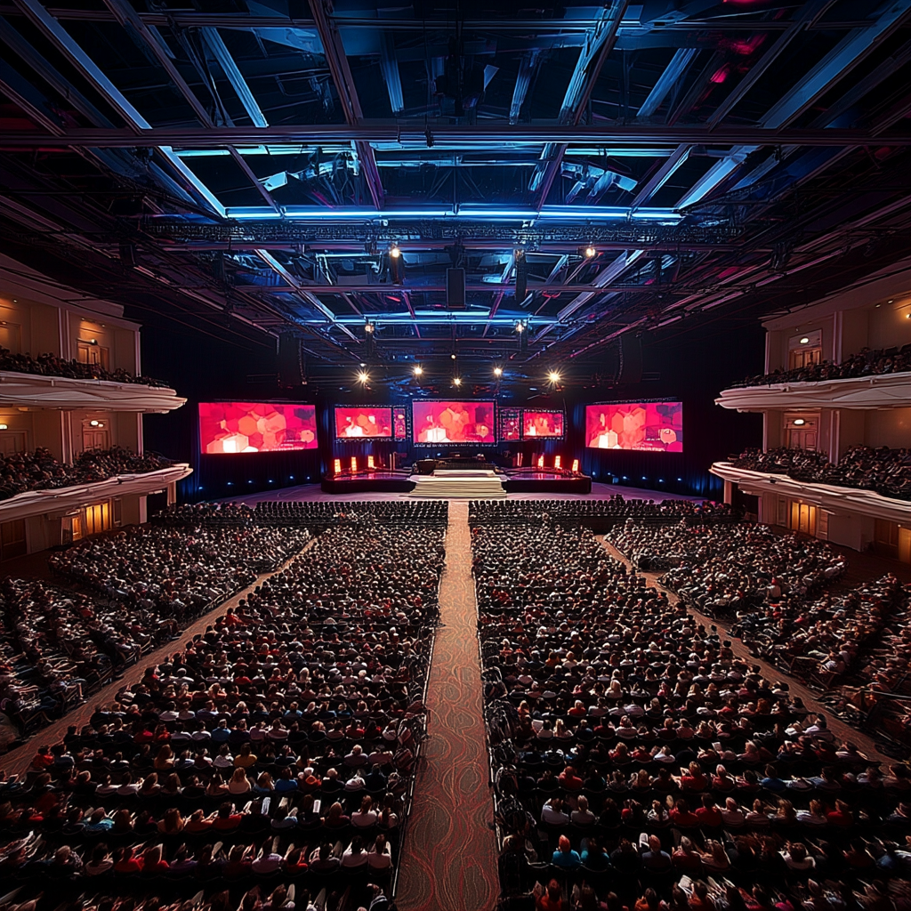 Audio-Visual Solutions for Events  Innovante designs and deploys integrated AV systems — LED walls, projection, sound, lighting, control — for both temporary events and semi-permanent spaces. Our engineers balance creative ambition with technical reliability so your content plays perfectly, every time.